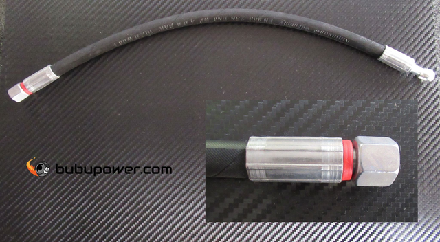 (M14BP)  Öl Zuleitung von bubupower Doppelhohlschraube zu Novitec S1