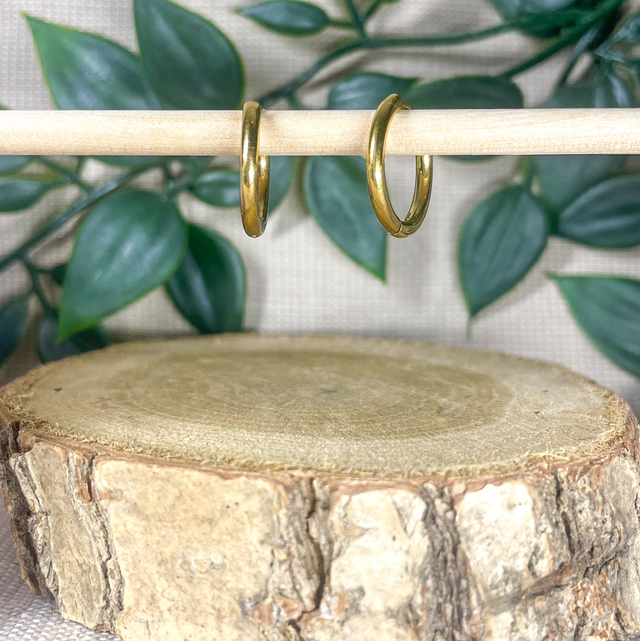 Créoles dorées - Taille S