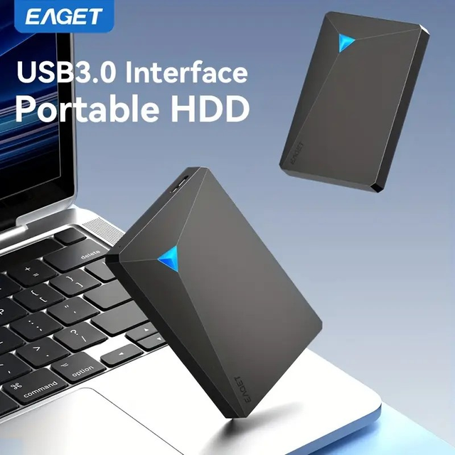 EAGET 4TB/1TB/500GB/250GB Portable External Hard Drive