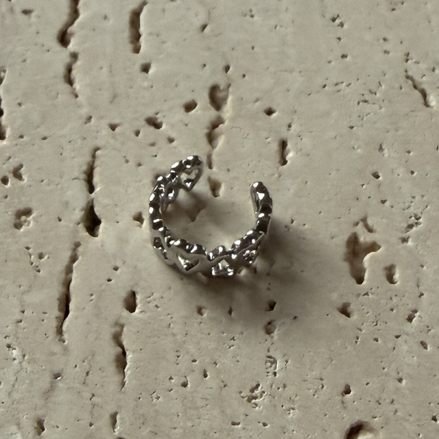 Earcuff zilver