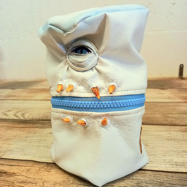 Trousse pot - monstre de glace