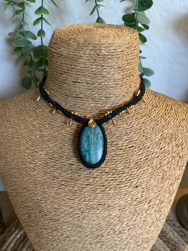 Collier UNIQUE - AMAZONITE