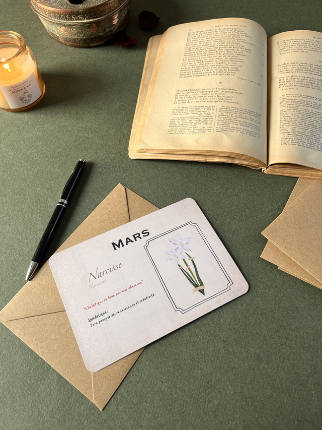 Carte 03. Mars, le Narcisse