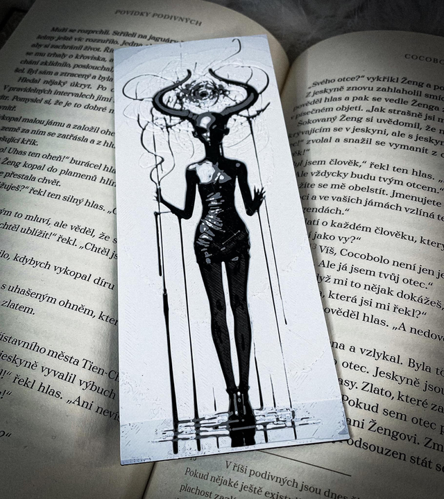 Záložka velká Démon