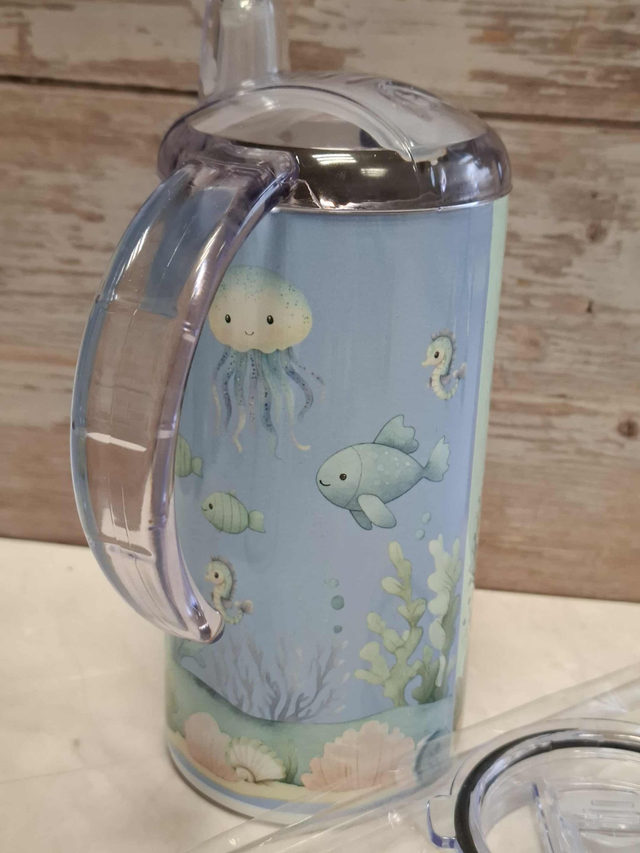 Verre évolutif animaux de l'océan