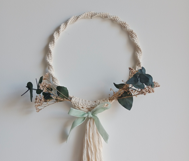 ATELIER MACRAME - Couronne fleurie - VENDREDI 06/12