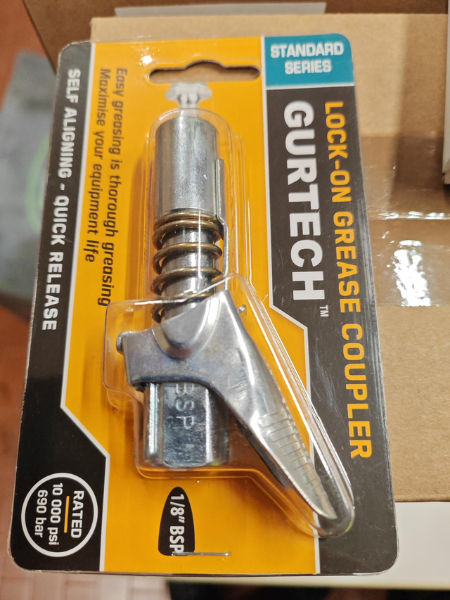 Testina grasso automatica serie standard 700 bar m10x1