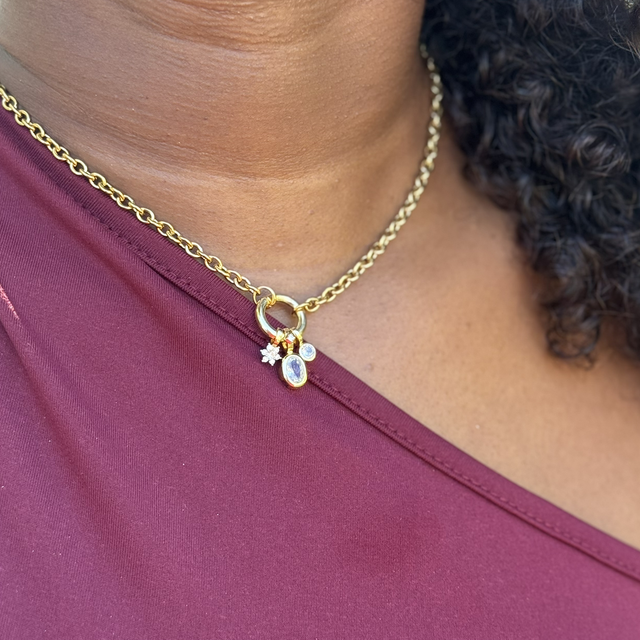 Collier Destiny doré 