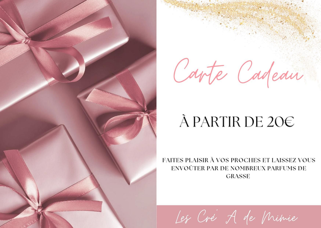 Carte cadeau 