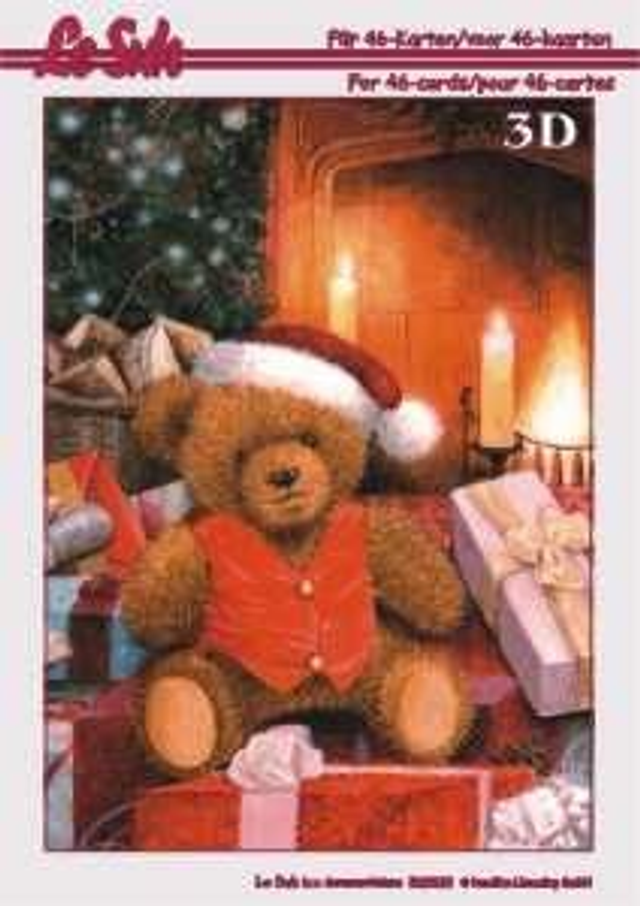 3D Boek Kerst (320020)