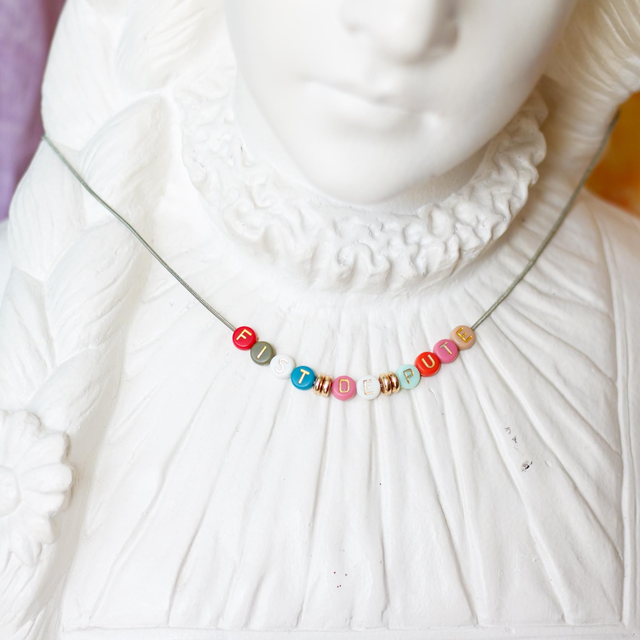 Collier Fist de pute