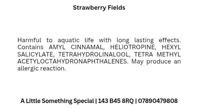 STRAWBERRY FIELDS | WAXY TOTS