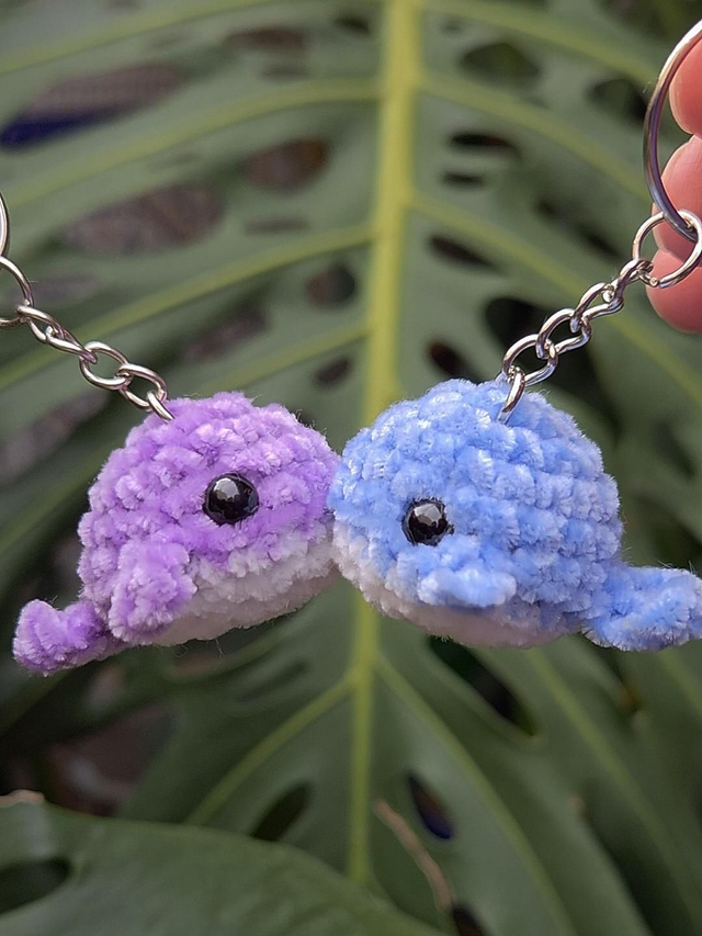 Pareja de ballenitas besuconas 