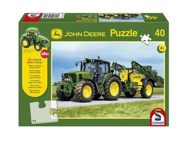 PUZZLE 40 PIECES TRACTEUR 6630 JOHN DEERE 