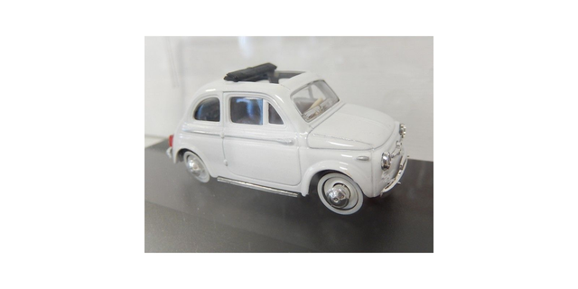 fiat 500 blanche solido 200822 1/43