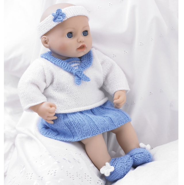 Hayfield Bonus DK Dolls Outfit Pattern 2484