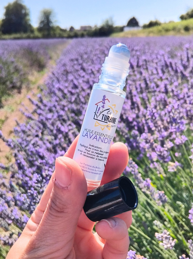 Roll-on à l'huile essentielle de lavandin