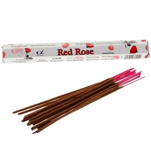 Stamford Red Rose Incense Sticks