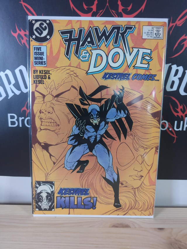 Hawk & Dove #3 1988