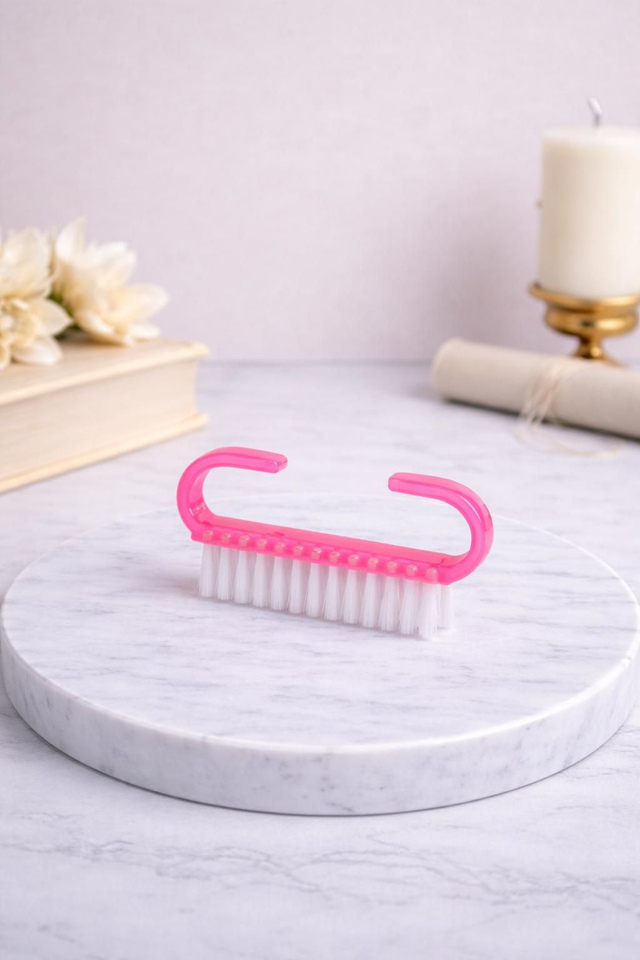 Brosse à ongles rose