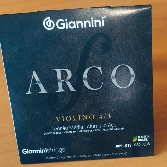Encordoamento Violino Giannini Série Arco 146
