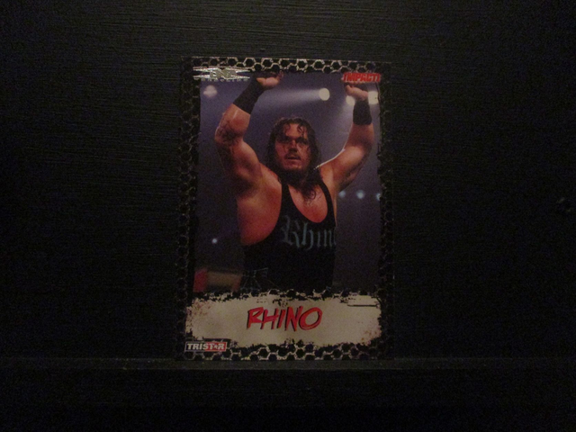 Rhino - Tristar TNA Impact 35 Wrestling Original Trading Card #9