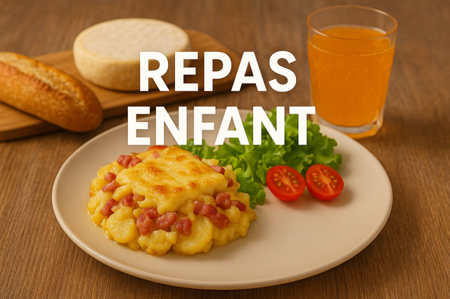 Repas tartiflette (enfant &lt;=10)