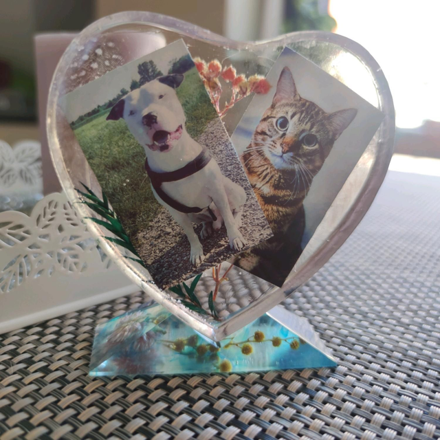 Cadre photo en résine 