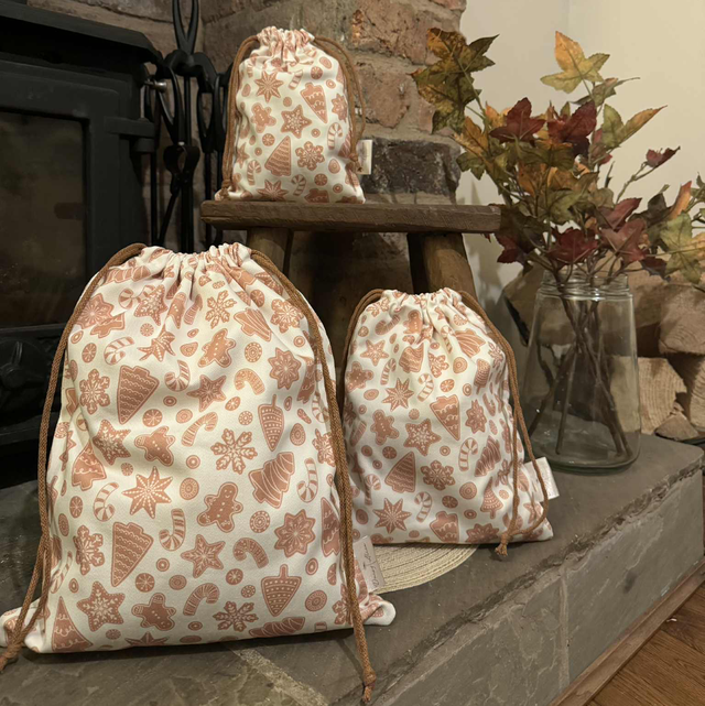 Baked Cookies Reusable Gift Bags