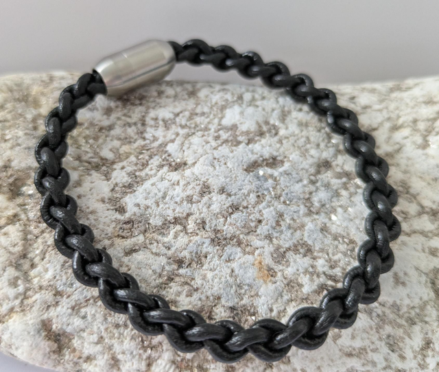 Slim Round Braid Kumihimo Bracelet