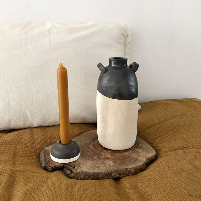 ❂ Bouteille/Soliflore SOUS L'OLIVIER