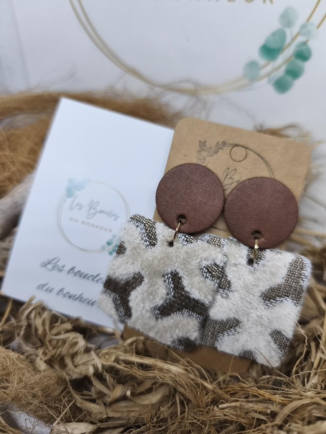 Boucles d'oreilles Perrine p053