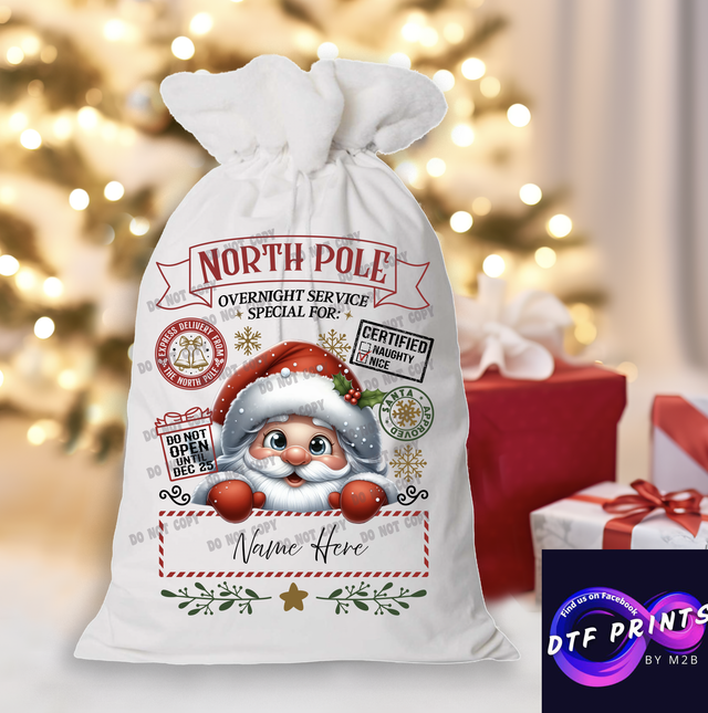 Cute Santa Sack