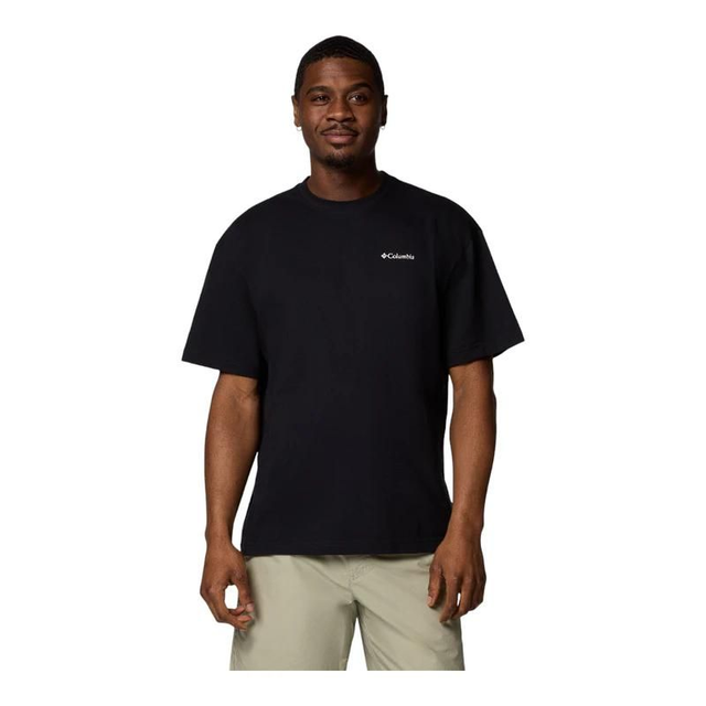 Columbia T-shirt Black Butte™ Homme (Noir/Vue Linéaire)