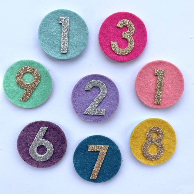 Birthday Numbers Individual