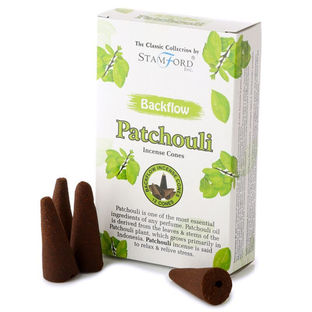 Cônes d'Encens Backflow Stamford - Patchouli