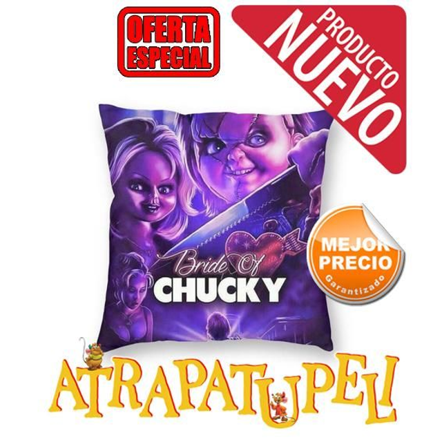  Cojín 42X42 Muñeco Diabolico 01