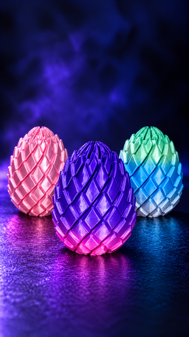 Fidget - Oeuf de Dragon - Lot de 3