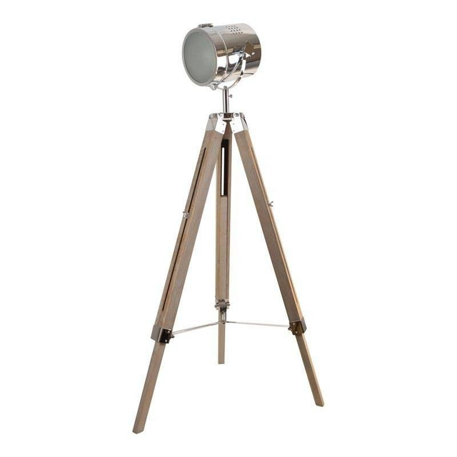 Lampe sur pied chromé cinema avec trépied 120cm