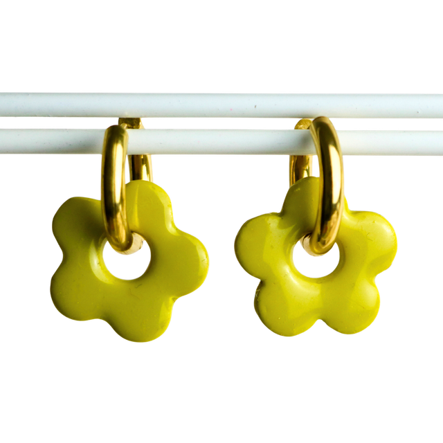 Fleurs Azea vert anis