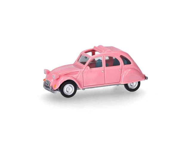 Citroën 2CV rose Herpa 020824-008 H0