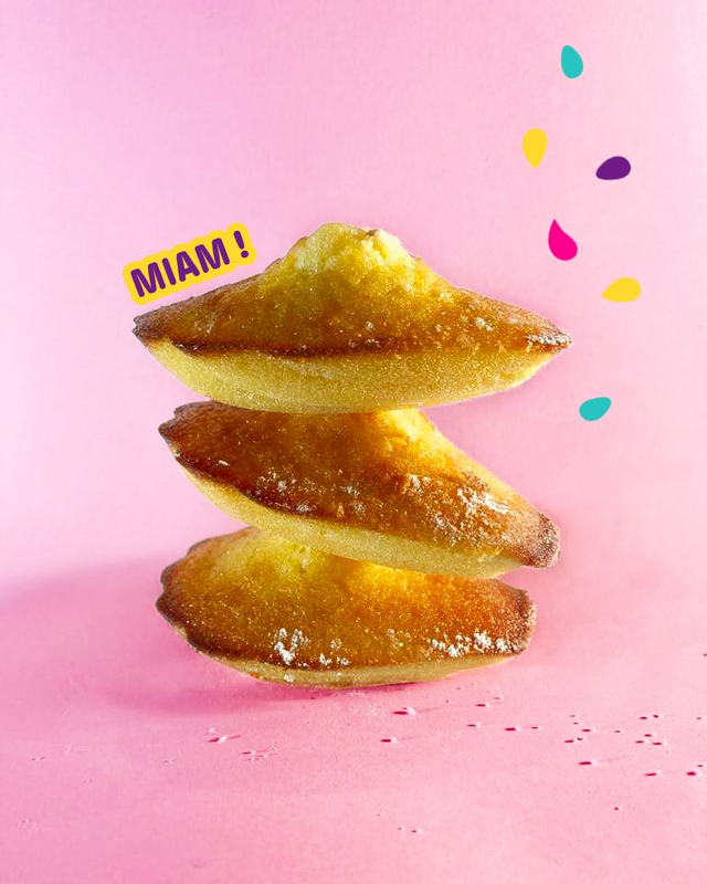 Madeleines au citron (mini)