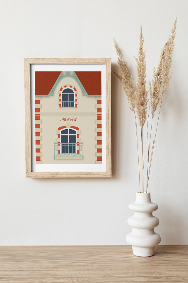 Porte-bonheur - Arcachon Affiche