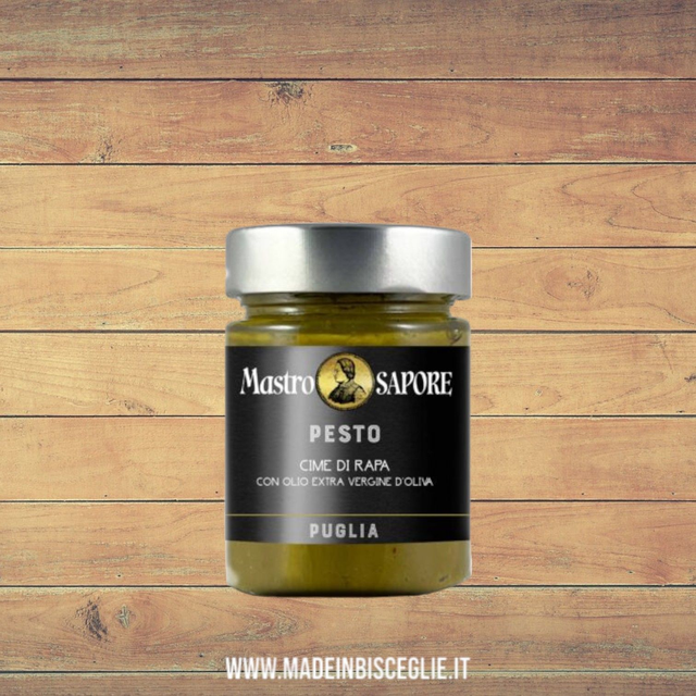 Pesto cime di rapa - 140gr - Mastro Sapore