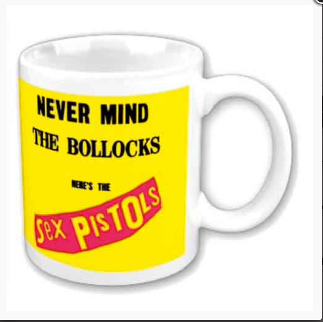 SEX PISTOLS BOXED MUG: NEVER MIND THE BOLLOCKS