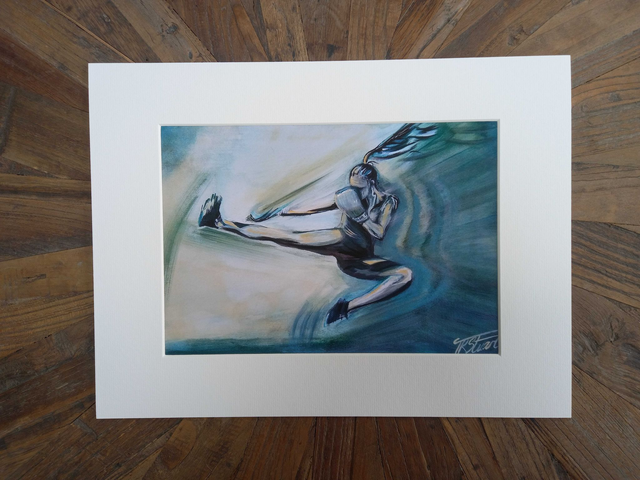 Mounted A4 & A3 prints