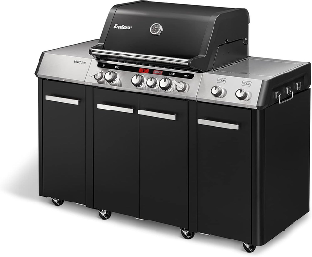 KITCHEN CRUSTER 3IK barbecue con doppio fornello