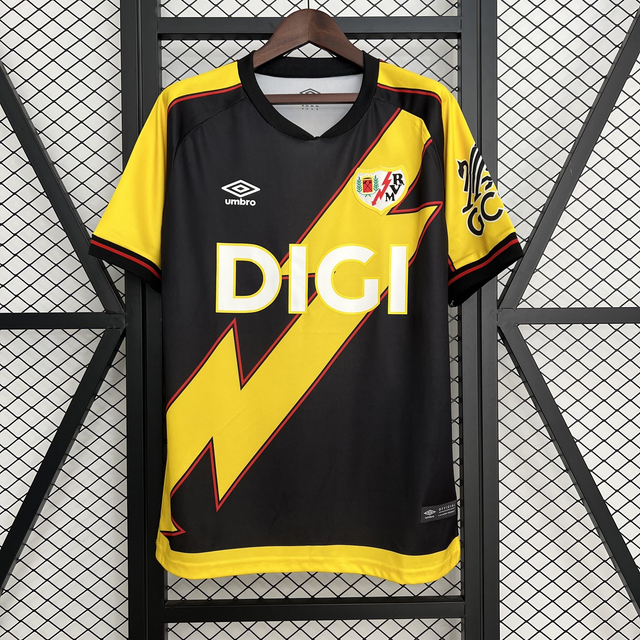 Camiseta 3ª Rayo Vallecano AMARILLA - Versión Fan - 25-26 