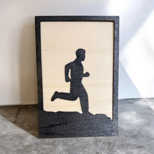 Tableau coureur trail