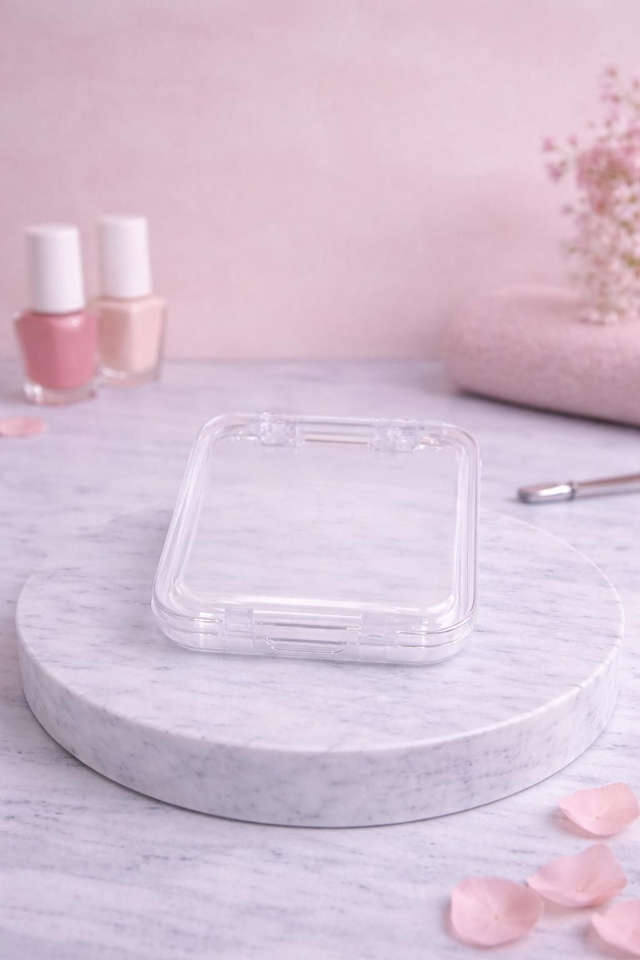 Boite à ongles transparent 